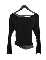 シェリーレイヤードボートネックTシャツ