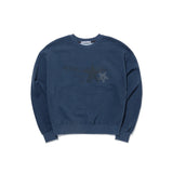 Letter Star Sweatshirts_Navy