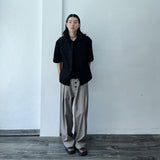 Fog Grey Volume Pants