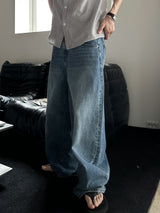 Rael Washed Wide Denim Pants