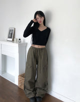 Koani Dyed Parachute Cargo Pants