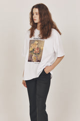 シルケットコットン ペオニーTシャツ
