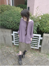 ダブル ボタン スカート