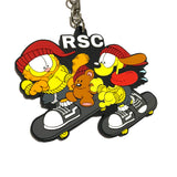 RSC×GARFIELD ラバーキーホルダー【HANG OUT】