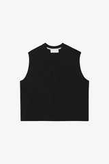 No.1222 P crop sleeveless (4color)