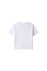 シルケットベーシックTシャツ (BLACK LOGO)