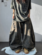 On The Fore Hardy Curved Balloon Fit Pants 2color
