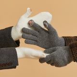 two hole touch finger touch gloves