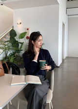ニット クラシック Vネック ニット/ 10カラー