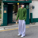 AIN リブラウンドニット
