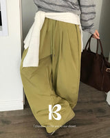 [ORIGINAL] ROSE Pintuck Cotton Pants