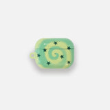 ヒプノティックスターケース_ライム (airpods)