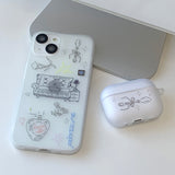 ヴィンテージ スタッフ AirPods ケース_matt