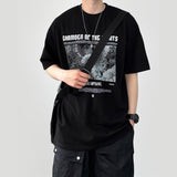 オーバーサイズフィットオリンピアプリントTシャツ