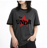 エッセンシャルスタンダード半袖リンガーTシャツ アンダースターチャコール