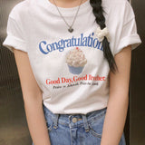 カップケーキ半袖Tシャツ