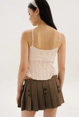 Darling corset top - pink