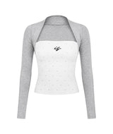 Nella Shrug Tube T-shirt