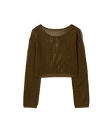 85-VIVAJ014 メッシュラウンドニット 6color