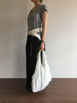 Shiri Ruffle Shopper Bag (2color)