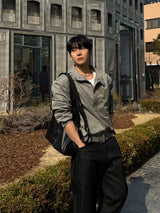 Dart shoulder blouson