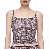 KITTEN CHECK SLEEVELESS