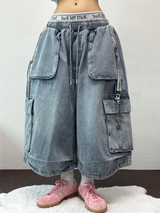 D-RING ZIPPER CARGO Bermuda