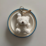 Home Run Bear Keyring