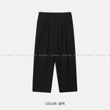 LMN リヴァンツータックワイドスラックス (4 colors)