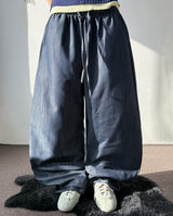 Formi Basic Wide Banding Semi-Balloon Pants 2color
