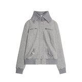 レイクハイネックジップアップジャケット