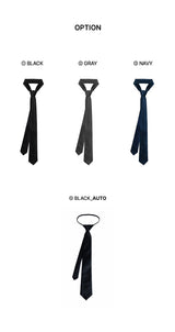 Silk Touch Solid Standard Fit Tie (Auto/Manual) – 3 Colors