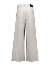 SIDE BEADS PANTS GREY