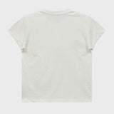 MELLOW DREAM チェックレターハーフTシャツ