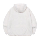 BOLLI CURLY FLEECE HOOD ZIP-UP UNISEX (2Color)