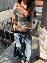 Pocket Washing Denim