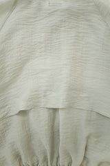 Sheer wide jumper, Light khaki