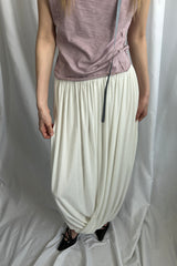BLOOM SHIRRING SK [White]