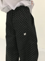 [Ritcore MADE] Mini Dot Wide Denim Pants (2c)