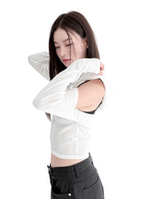  CROP HOOD OFF TOP