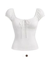 Tiana Floral Eyelet Top