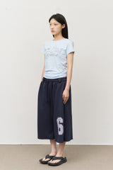(W) Pixel Printed Top