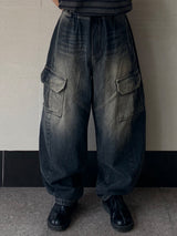 Nueva Cargo Balloon Denim Pants