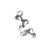 Time Element (Hook) Custom Open Moulded Logo Steel Stamped R Bottle Opening Mountaineering Clasp Combination Steel Bracelet