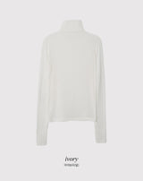 ウールテンセルタートルネックアームウォーマーTシャツ (5color)