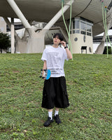 コーラルレタリングショートスリーブTシャツ