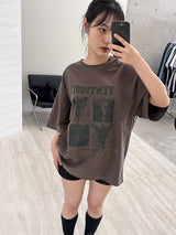 VENTIQUE ピグメントダークエンジェルTシャツ2color
