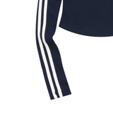 バインディングトラックラインVネックT(3color)