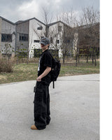 Tech Double Cargo Wide Pants
