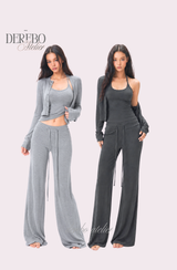 Roena pad sleeveless flare training set-up (pants regular)